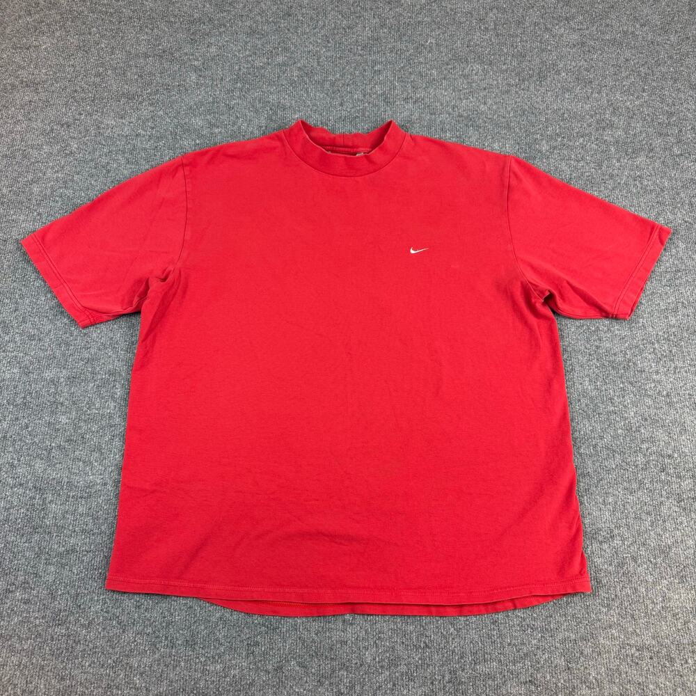 Vintage 2000s Nike red comfortable stretchy T-shirt
